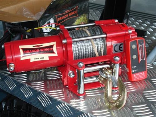 Лебідка для квадроцикла Dragon Winch DWM 3500 ST, 1588 кг Лебідка для квадроцикла Dragon Winch DWM 3500 ST, 1588 кг