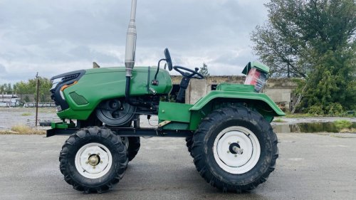 Мототрактор ZUBR Z-250 NEW + фреза 1.2 м