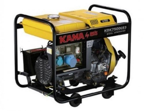 Дизельный генератор KAMA KDK 7500 (5,5 кВт) Дизельный генератор KAMA KDK 7500 (5,5 кВт)