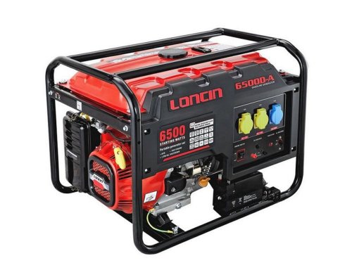 Купить Бензиновый генератор Loncin LC6500 (5,5 кВт) Бензиновый генератор Loncin LC6500 (5,5 кВт)